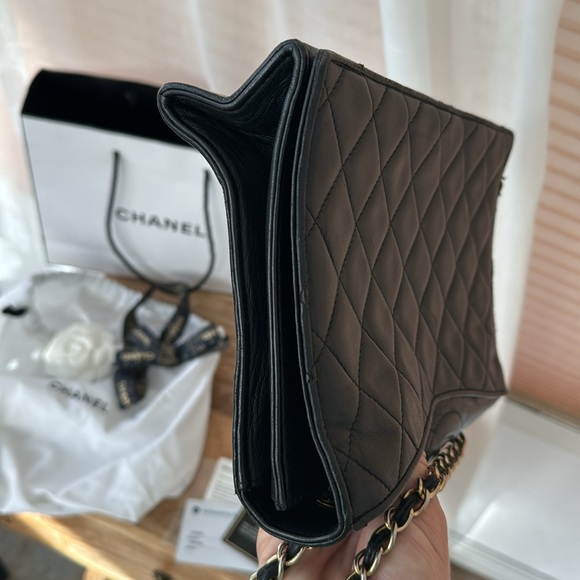 CHANEL cc quilted lambskin full flap crossbody will take best offer - Picture 10 of 17